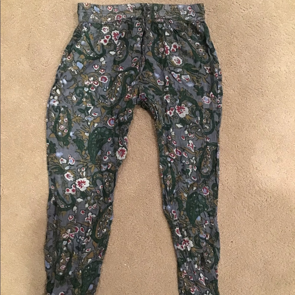 OBEY Linen Printed Pants
